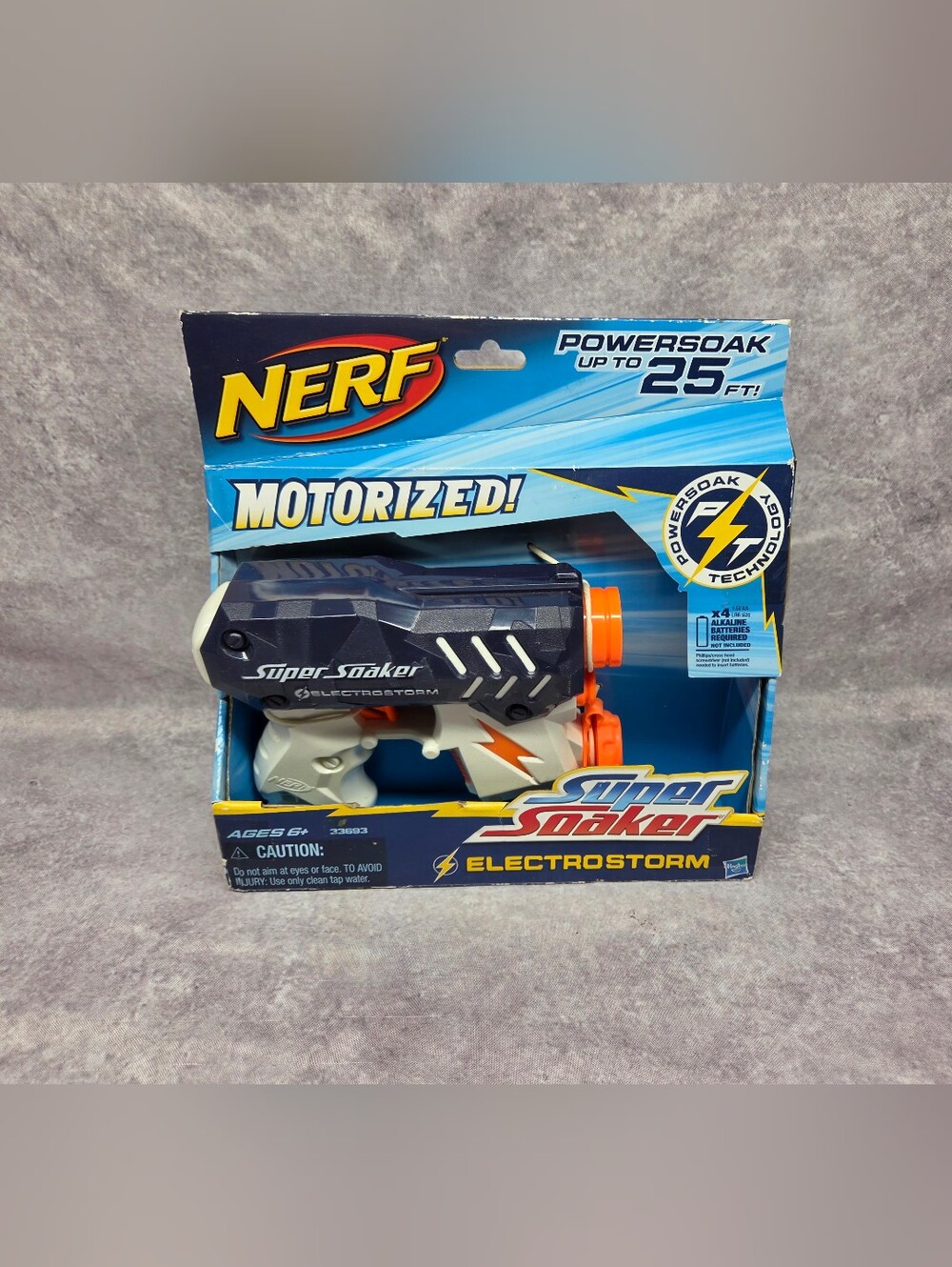 2011 Nerf Electrostorm Super Soaker Motorized Up To 25 Ft #33693 - New
